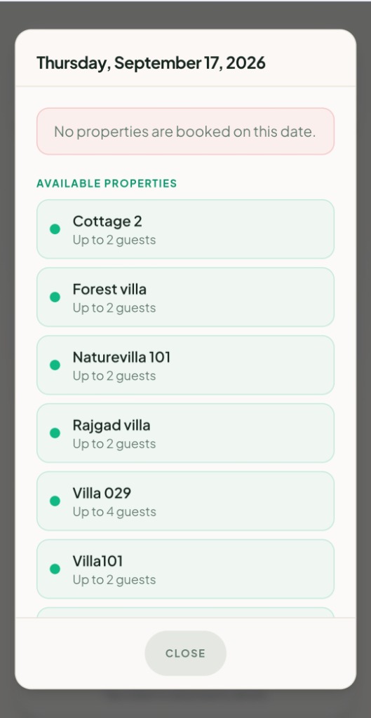 Multi-Unit Property Modal